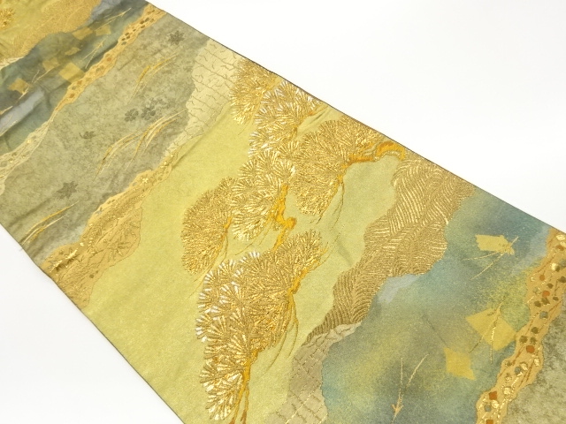 JAPANESE FUKURO OBI / WOVEN MICHINAGADORI